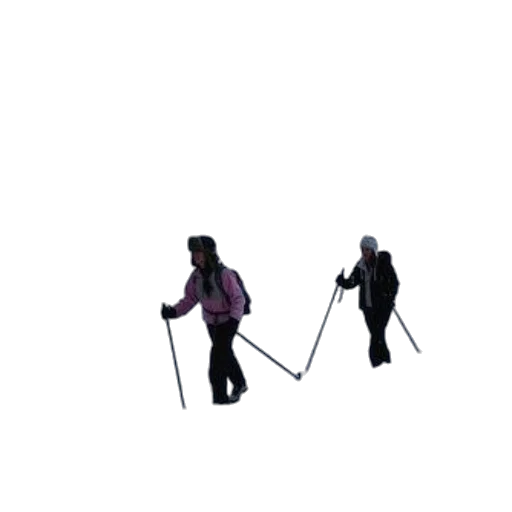 staff, 3d render, concept art, photorealistic, pixel art, snow, fog, three transparent PNG cut-out