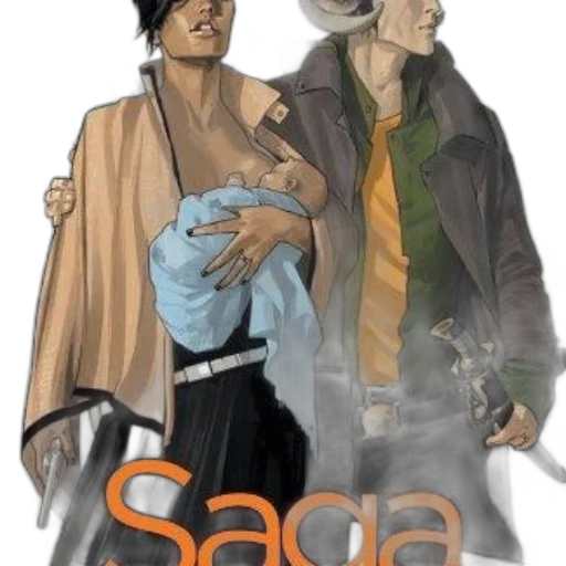 jacket, comic book art, concept art, fantasy art, fire, fog, earth tones, cover transparent PNG cut-out