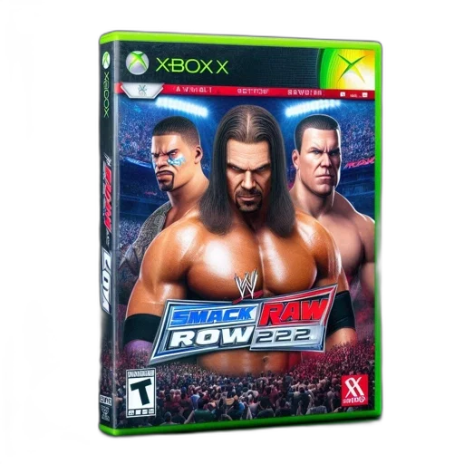cover, art, wwe, smackdown, raw, 2011, xbox, 360 transparent PNG cut-out
