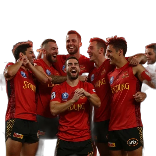 sydney, scorchers, celebrate, after transparent PNG cut-out