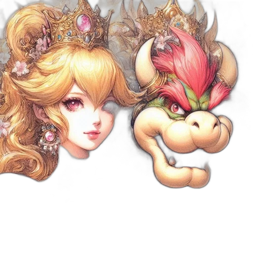 crown, dragon, mask, face, concept art, fantasy art, 3d render, photorealistic transparent PNG cut-out