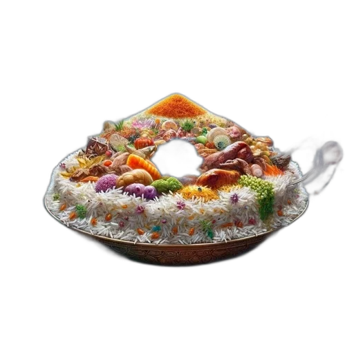 food, jewelry, crown, hat, 3d render, celestial, tableau, features transparent PNG cut-out