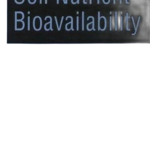 cover, soil, nutrient, bioavailability, mechanistic, approach, second, edition transparent PNG cut-out