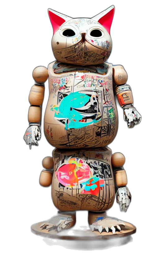 robot, jacket, mask, creature transparent PNG cut-out