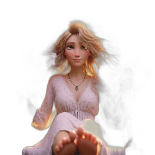 dress, staff, jewelry, fantasy art, concept art, 3d render, photorealistic, fire transparent PNG cut-out