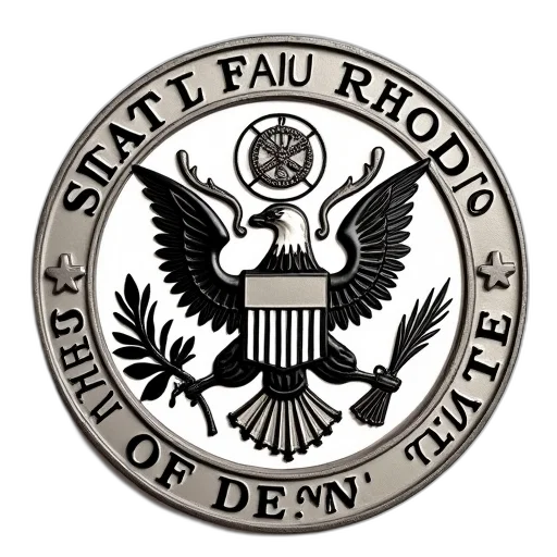 staff, seal, rhode, state transparent PNG cut-out