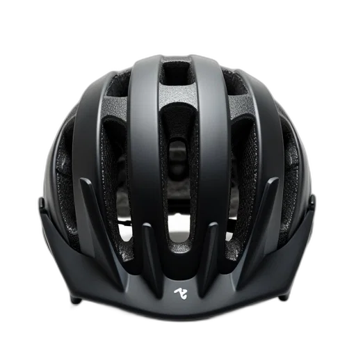 close-up, image, black, bicycle, helmet, textured, surface, ventilation transparent PNG cut-out
