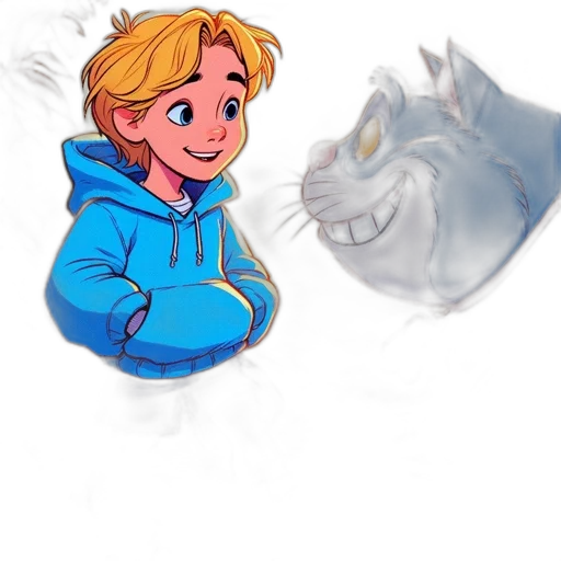 creature, face, animal, concept art, watercolor, cartoon, pixel art, snow transparent PNG cut-out