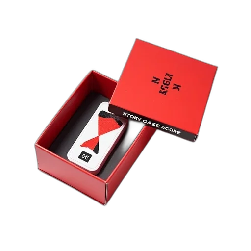 jewelry, red, box, black, border, words, story, cases transparent PNG cut-out