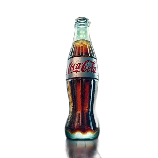 bottle, food, weapon, robot, 3d render, photorealistic, pixel art, concept art transparent PNG cut-out