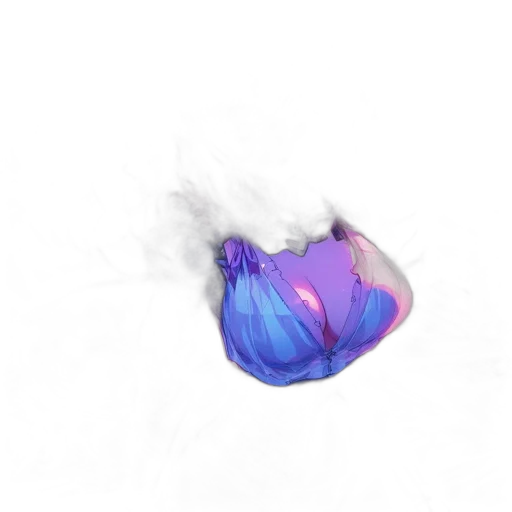 flower, crown, mask, hair, 3d render, photorealistic, concept art, vaporwave transparent PNG cut-out