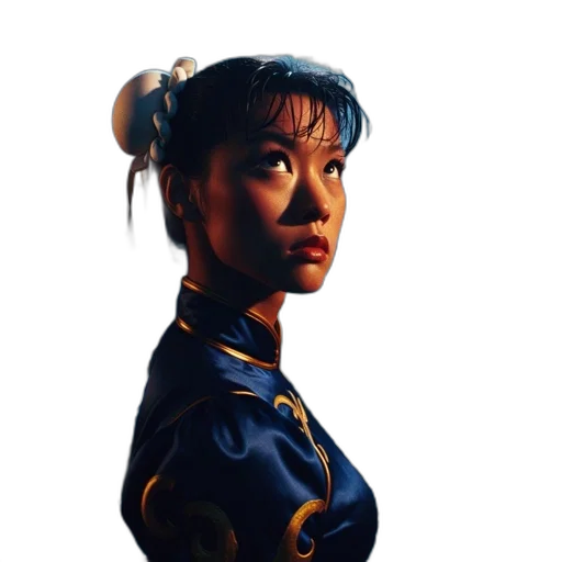 staff, face, photorealistic, oil painting, concept art, fantasy art, blue, young transparent PNG cut-out