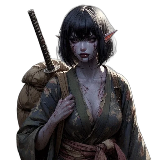 staff, face, sword, weapon, fantasy art, concept art, comic book art, photorealistic transparent PNG cut-out