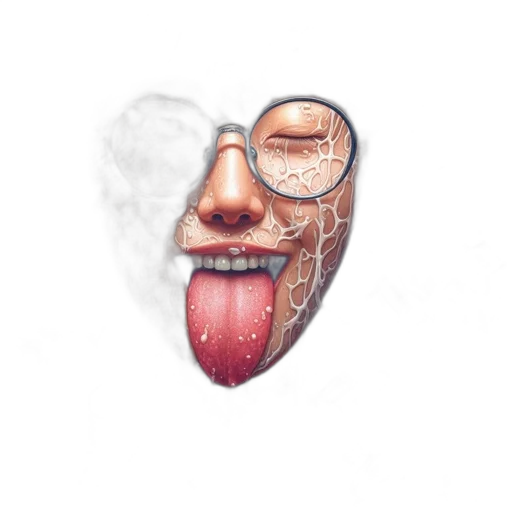 mask, face, creature, photorealistic, concept art, watercolor, 3d render, up-close transparent PNG cut-out