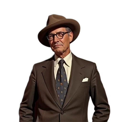 hat, staff, jacket, face, concept art, photorealistic, jerry, beck transparent PNG cut-out