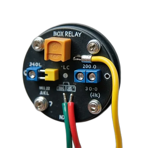 robot, round, relay, wiring transparent PNG cut-out