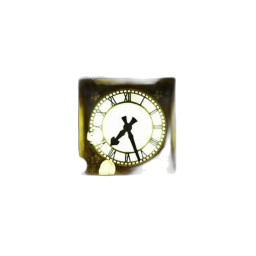 jewelry, staff, vintage, clock, tower, roman, numerals, ornate transparent PNG cut-out