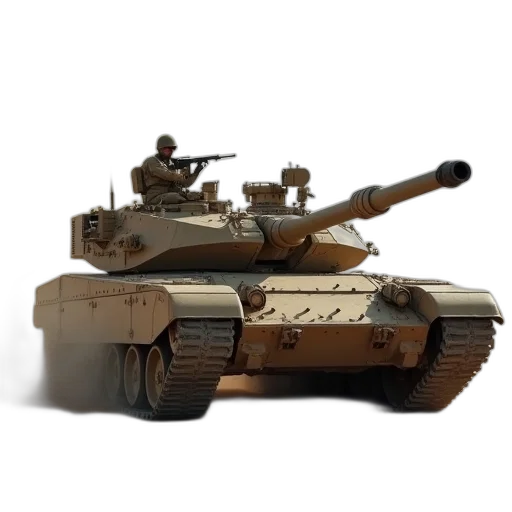 weapon, animal, car, 3d render, concept art, photorealistic, m18a12e2, patton transparent PNG cut-out