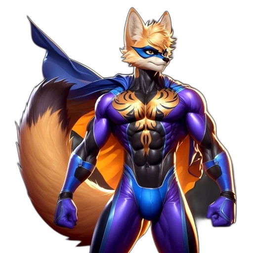 animal, staff, concept art, fantasy art, comic book art, pixel art, blue, anthropomorphic transparent PNG cut-out