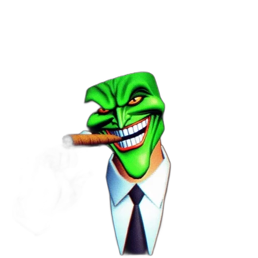 mask, face, staff, weapon, concept art, photorealistic, cartoon, 3d render transparent PNG cut-out