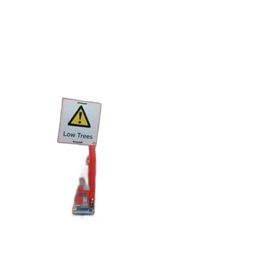 staff, umbrella, weapon, robot, 3d render, sign, warning, low transparent PNG cut-out