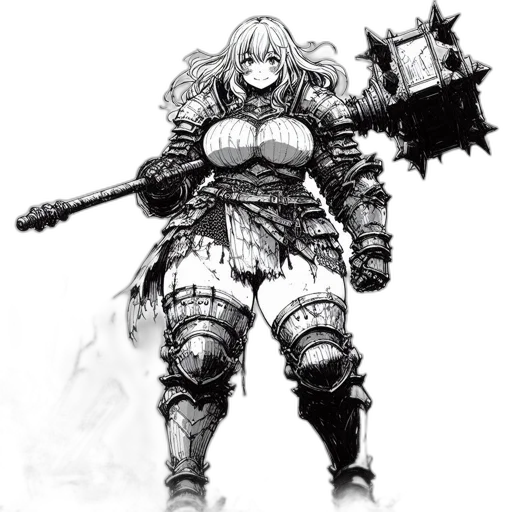 sword, weapon, staff, fantasy art, concept art, comic book art, pixel art, monochrome transparent PNG cut-out