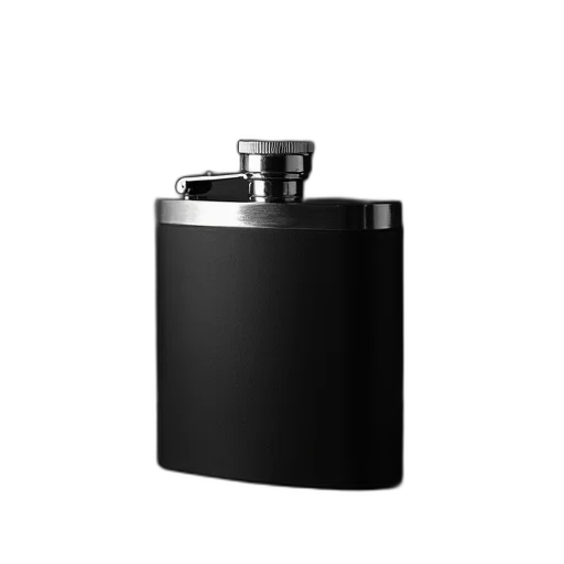 bottle, jewelry, 3d render, photorealistic, black, gray, flask transparent PNG cut-out