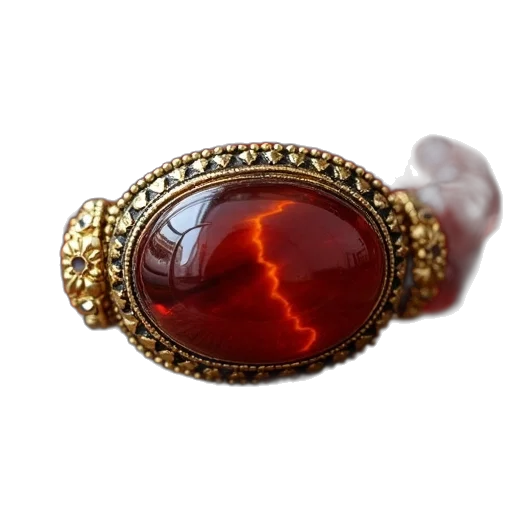 jewelry, crown, staff, red, tiger, eye, quartz, gold transparent PNG cut-out