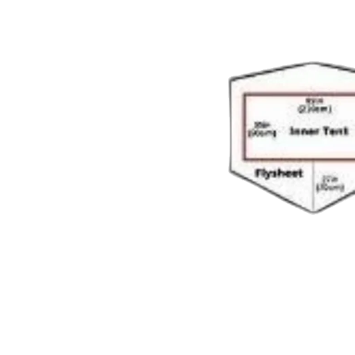 camping, tent, diagram, showing transparent PNG cut-out