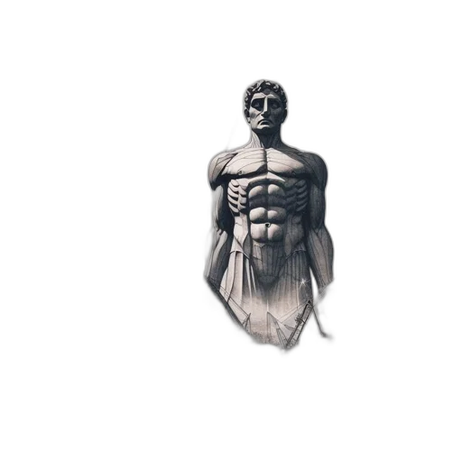 creature, face, animal, robot, photorealistic, pencil sketch, 3d render, concept art transparent PNG cut-out