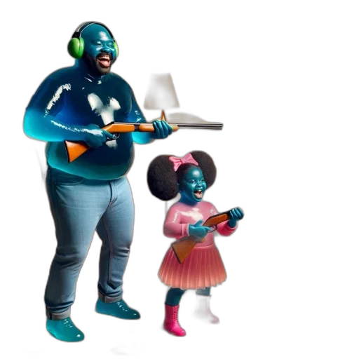 robot, staff, jacket, weapon, concept art, 3d render, underwater, outer space transparent PNG cut-out