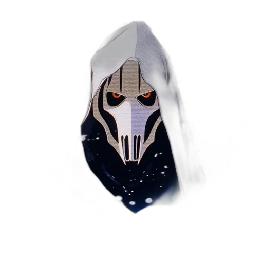 mask, jewelry, face, jacket, fantasy art, concept art, 3d render, general transparent PNG cut-out