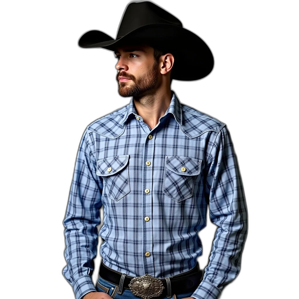 jacket, hat, staff, animal, photorealistic, man, wearing, blue transparent PNG cut-out