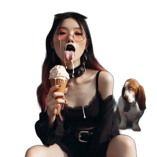 food, creature, animal, photorealistic, concept art, pixel art, fantasy art, monochrome transparent PNG cut-out