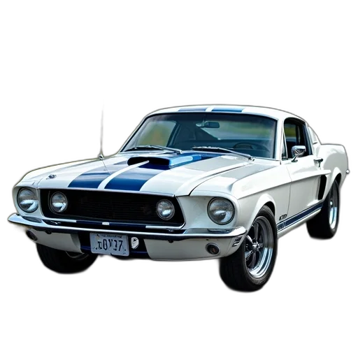 car, animal, photorealistic, 3d render, concept art, oil painting, ford, mustang transparent PNG cut-out