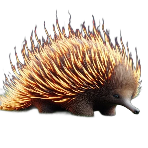 animal, creature, hair, staff, 3d render, concept art, photorealistic, fantasy art transparent PNG cut-out