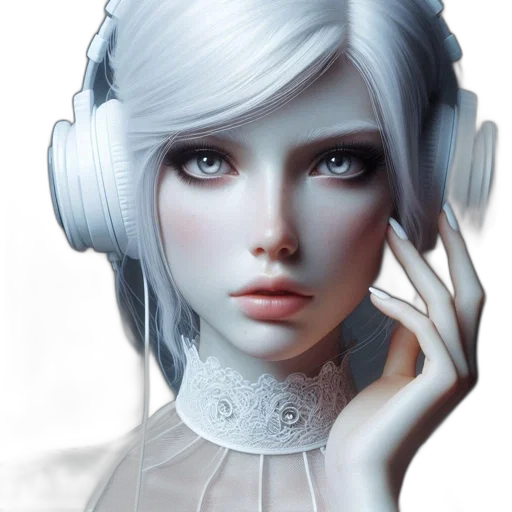 face, robot, mask, fantasy art, photorealistic, concept art, cyberpunk, monochrome transparent PNG cut-out