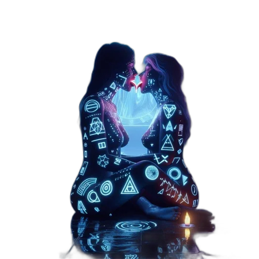 jacket, jewelry, umbrella, dress, concept art, vaporwave, pixel art, 3d render transparent PNG cut-out