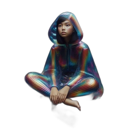 dress, jacket, creature, face, concept art, pixel art, fantasy art, watercolor transparent PNG cut-out