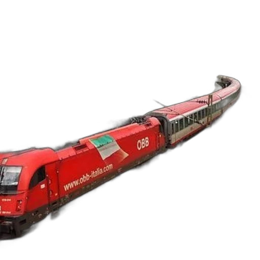 weapon, 3d render, concept art, photorealistic, red, train, www, obb-italia transparent PNG cut-out