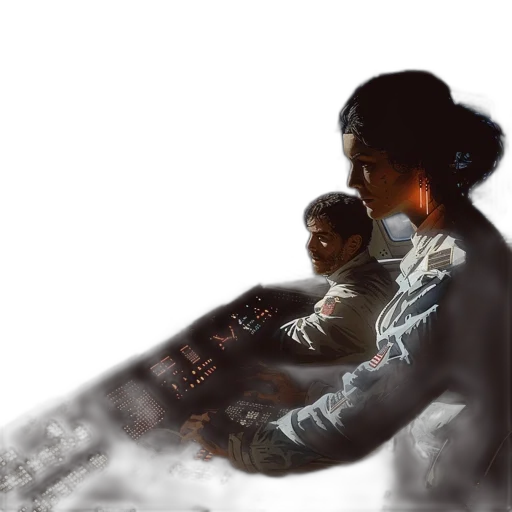 photorealistic, oil painting, concept art, watercolor, outer space, underwater, rain, night transparent PNG cut-out