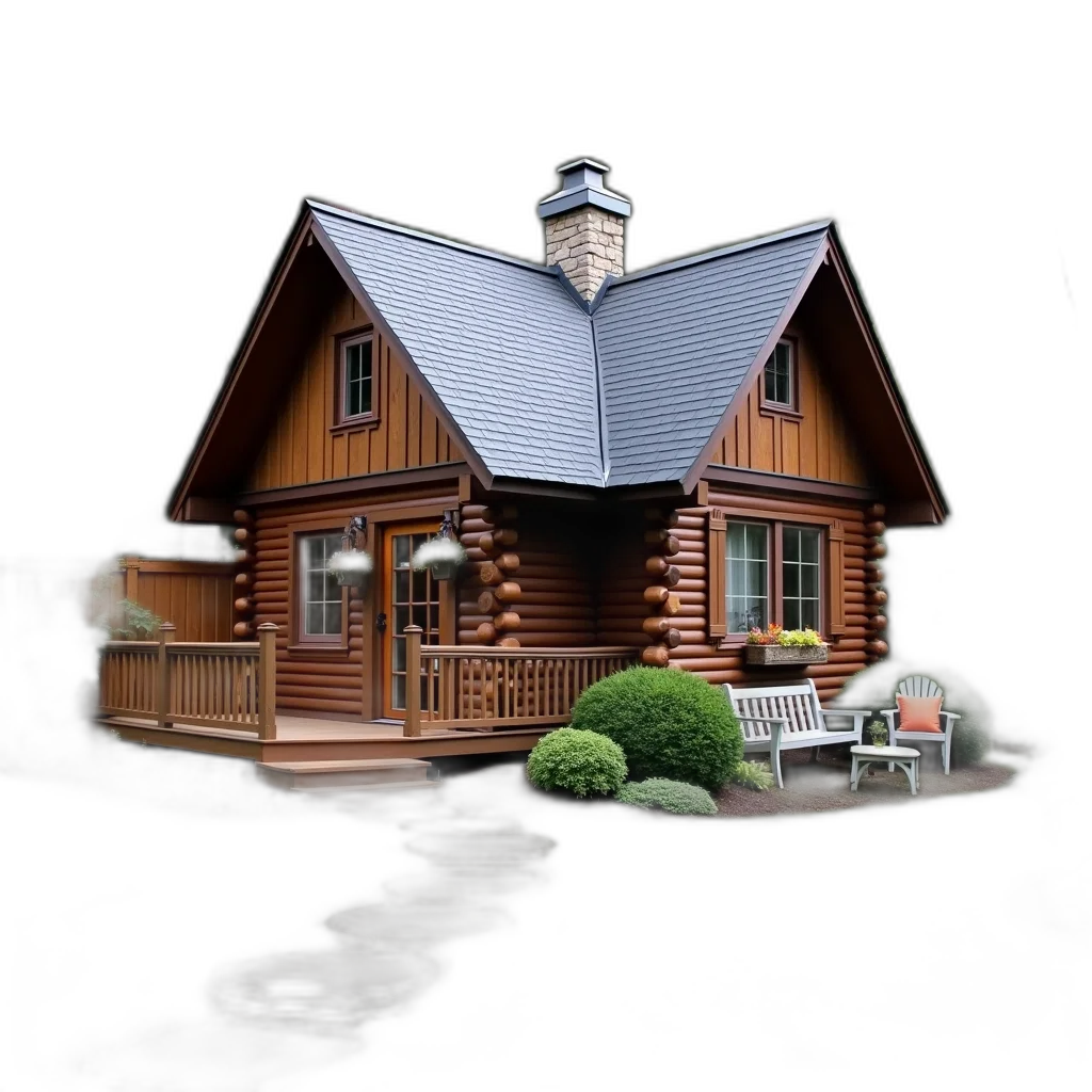 building, furniture, 3d render, photorealistic, concept art, pixel art, night, forest transparent PNG cut-out