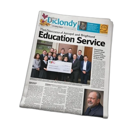 newspaper, article, headline, reads, diocese, arundel, brighton, education transparent PNG cut-out