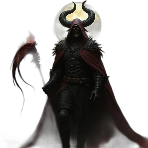 mask, staff, concept art, fantasy art transparent PNG cut-out