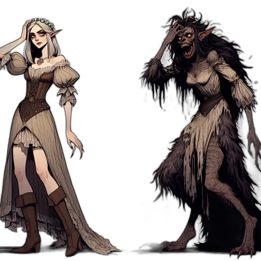concept art, fantasy art, comic book art, pixel art, earth tones, dark, monochrome, illustration transparent PNG cut-out