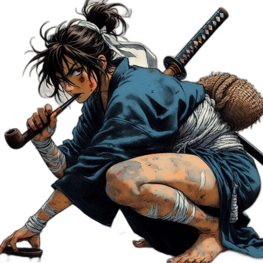 weapon, sword, staff, comic book art, concept art, fantasy art, photorealistic, young transparent PNG cut-out