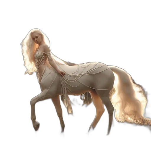 animal, creature, hair, dragon, concept art, fantasy art, 3d render, watercolor transparent PNG cut-out