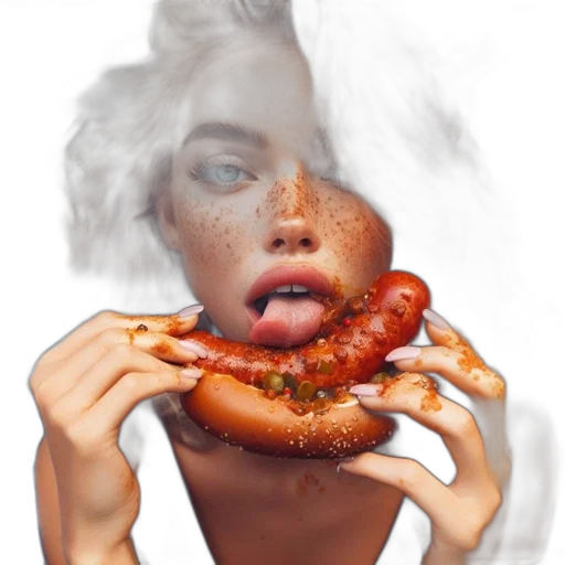 food, face, creature, jewelry, photorealistic, fantasy art, concept art, pixel art transparent PNG cut-out