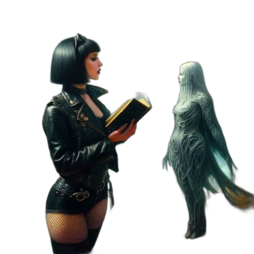 creature, mask, dress, animal, concept art, fantasy art, comic book art, 3d render transparent PNG cut-out