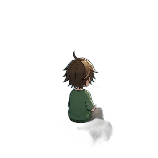 creature, hair, staff, hat, pixel art, 3d render, concept art, anime transparent PNG cut-out